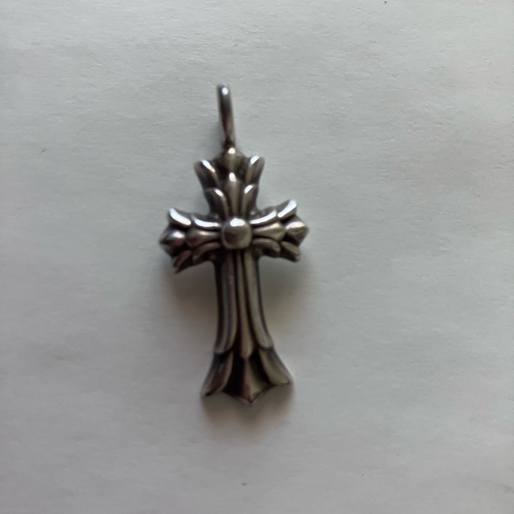 Chrome Hearts double cross pendent